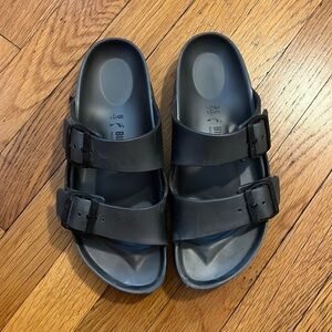 Grey Rubber Birkenstocks